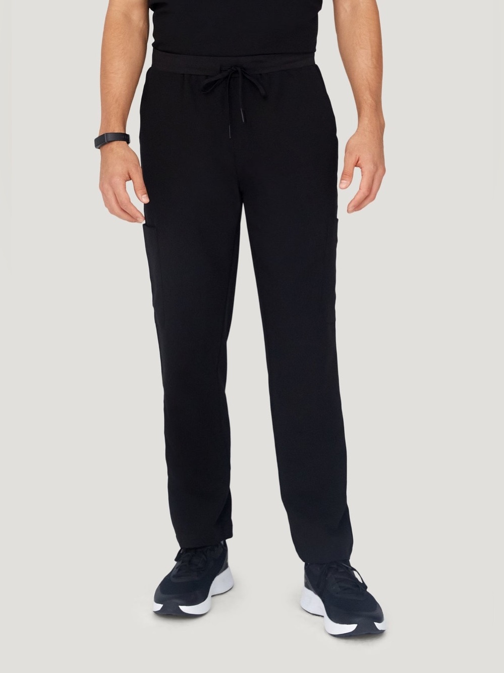 Mandala Scrub Pants 7 Pocket Cargos Black